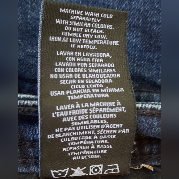 Buffalo David Bitton Jackson-X Straight Stretch Jeans Dark Wash Men's Size 36x32 - Picture 10 of 10